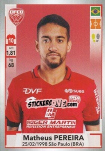 Figurina Matheus Pereira - FOOT 2019-2020 - Panini