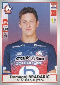 Sticker Domagoj Bradaric - FOOT 2019-2020 n. 139 - Panini