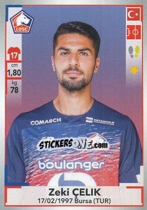 Figurina Zeki Çelik - FOOT 2019-2020 - Panini