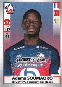 Sticker Adama Soumaoro - FOOT 2019-2020 n. 144 - Panini