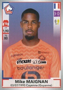 Sticker Mike Maignan - FOOT 2019-2020 n. 147 - Panini