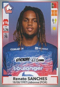 Cromo Renato Sanches