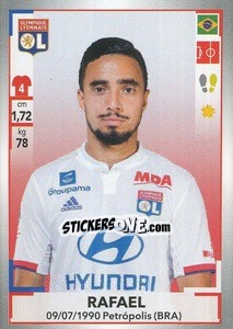 Sticker Rafael da Silva - FOOT 2019-2020 n. 169 - Panini