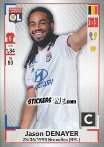Sticker Jason Denayer - FOOT 2019-2020 n. 171 - Panini