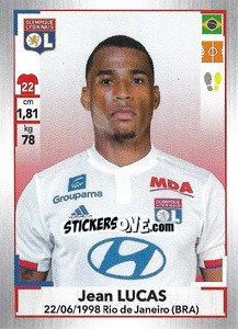 Cromo Jean Lucas - FOOT 2019-2020 - Panini