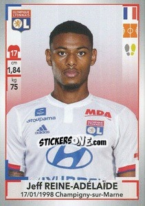 Sticker Jeff Reine-Adélaïde - FOOT 2019-2020 n. 177 - Panini