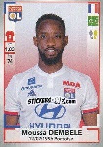 Sticker Moussa Dembele - FOOT 2019-2020 n. 180 - Panini