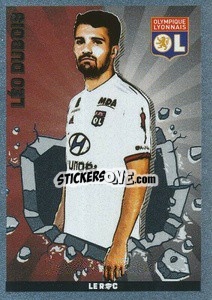 Sticker Léo Dubois (Le Roc) - FOOT 2019-2020 n. 187 - Panini