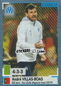 Figurina André Villas-Boas - FOOT 2019-2020 n. 195 - Panini
