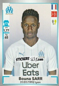 Sticker Bouna Sarr - FOOT 2019-2020 n. 197 - Panini