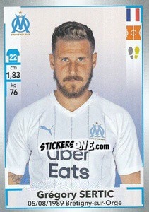 Sticker Grégory Sertic - FOOT 2019-2020 n. 203 - Panini