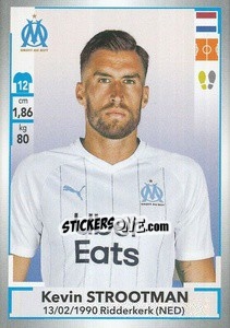 Sticker Kevin Strootman - FOOT 2019-2020 n. 204 - Panini