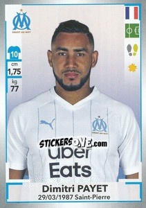 Sticker Dimitri Payet - FOOT 2019-2020 n. 207 - Panini