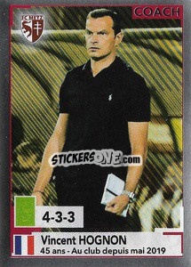 Sticker Vincent Hognon - FOOT 2019-2020 n. 220 - Panini