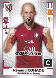 Sticker Renaud Cohade - FOOT 2019-2020 - Panini