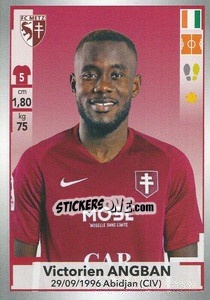 Cromo Victorien Angban - FOOT 2019-2020 - Panini