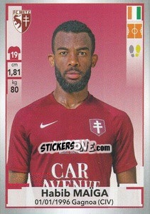 Figurina Habib Maïga - FOOT 2019-2020 - Panini