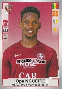 Sticker Opa Nguette - FOOT 2019-2020 n. 229 - Panini