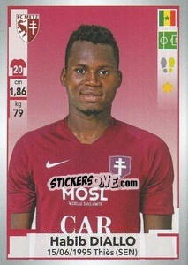 Sticker Habib Diallo - FOOT 2019-2020 n. 232 - Panini