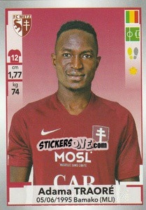 Cromo Adama Traoré - FOOT 2019-2020 - Panini