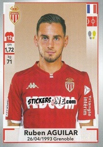 Sticker Ruben Aguilar - FOOT 2019-2020 n. 239 - Panini