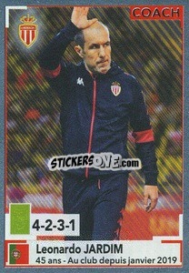 Sticker Leonardo Jardim - FOOT 2019-2020 n. 245 - Panini