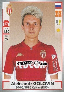 Sticker Aleksandr Golovin - FOOT 2019-2020 n. 251 - Panini