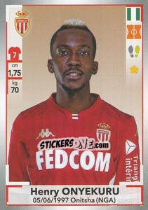 Sticker Henry Onyekuru