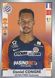 Figurina Daniel Congré - FOOT 2019-2020 - Panini