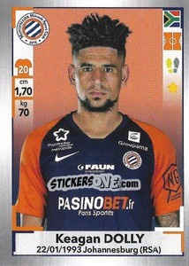 Cromo Keagan Dolly - FOOT 2019-2020 n. 274 - Panini