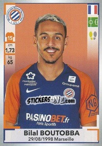 Figurina Bilal Boutobba - FOOT 2019-2020 - Panini