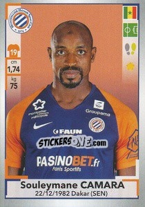 Cromo Souleymane Camara - FOOT 2019-2020 - Panini