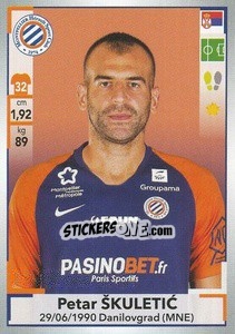 Sticker Petar Škuletic - FOOT 2019-2020 n. 284 - Panini