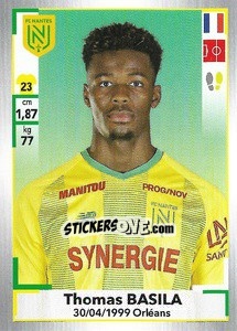 Sticker Thomas Basila - FOOT 2019-2020 n. 290 - Panini