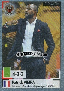 Sticker Patrick Vieira - FOOT 2019-2020 n. 320 - Panini