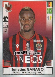 Sticker Ignatius Ganago - FOOT 2019-2020 n. 332 - Panini