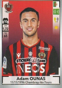 Sticker Adam Ounas - FOOT 2019-2020 n. 334 - Panini