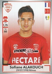 Figurina Sofiane Alakouch - FOOT 2019-2020 n. 339 - Panini