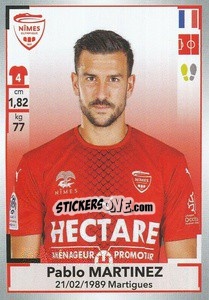 Sticker Pablo Martinez - FOOT 2019-2020 n. 341 - Panini
