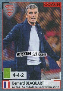 Sticker Bernard Blaquart - FOOT 2019-2020 - Panini