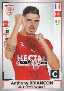 Sticker Anthony Briançon - FOOT 2019-2020 n. 346 - Panini