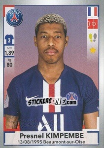 Sticker Presnel Kimpembe - FOOT 2019-2020 n. 367 - Panini
