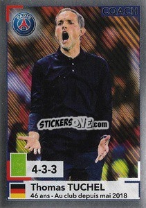 Sticker Thomas Tuchel - FOOT 2019-2020 n. 370 - Panini