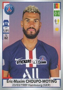 Sticker Eric-Maxim Choupo-Moting - FOOT 2019-2020 n. 381 - Panini