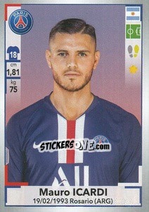 Sticker Mauro Icardi - FOOT 2019-2020 n. 382 - Panini