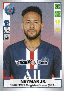 Sticker Neymar Jr. - FOOT 2019-2020 n. 384 - Panini