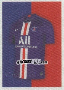 Sticker Maillot - FOOT 2019-2020 n. 385 - Panini