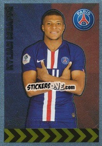 Sticker Kylian Mbappé (Danger) - FOOT 2019-2020 n. 386 - Panini