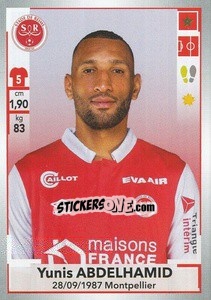 Sticker Yunis Abdelhamid - FOOT 2019-2020 - Panini