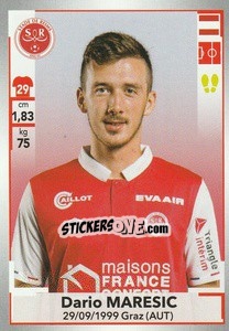 Sticker Dario Maresic - FOOT 2019-2020 n. 394 - Panini